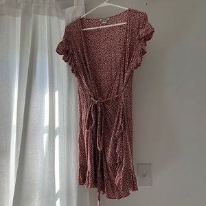 Billabong mini wrap dress